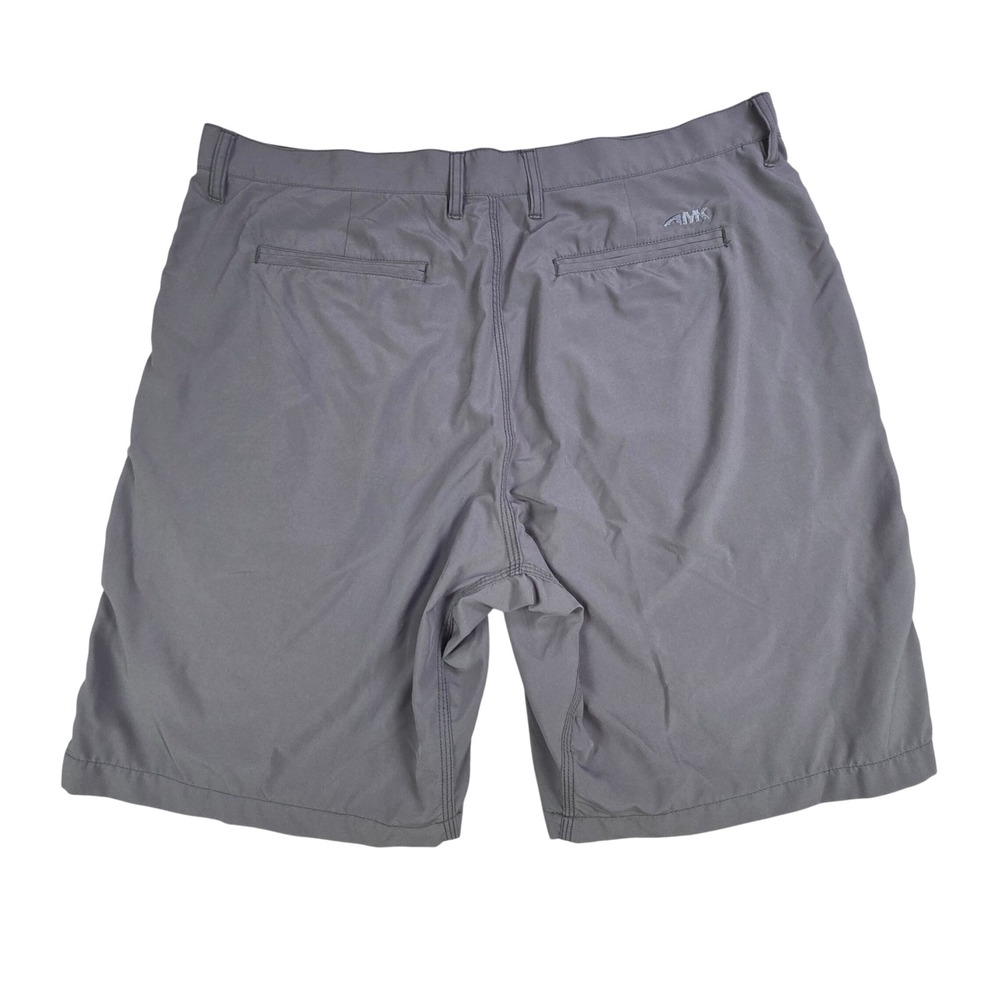 Mountain Khakis Mulligan Shorts Mens 38x10 Classic Fit Grey Performance Stretch - Picture 2 of 9